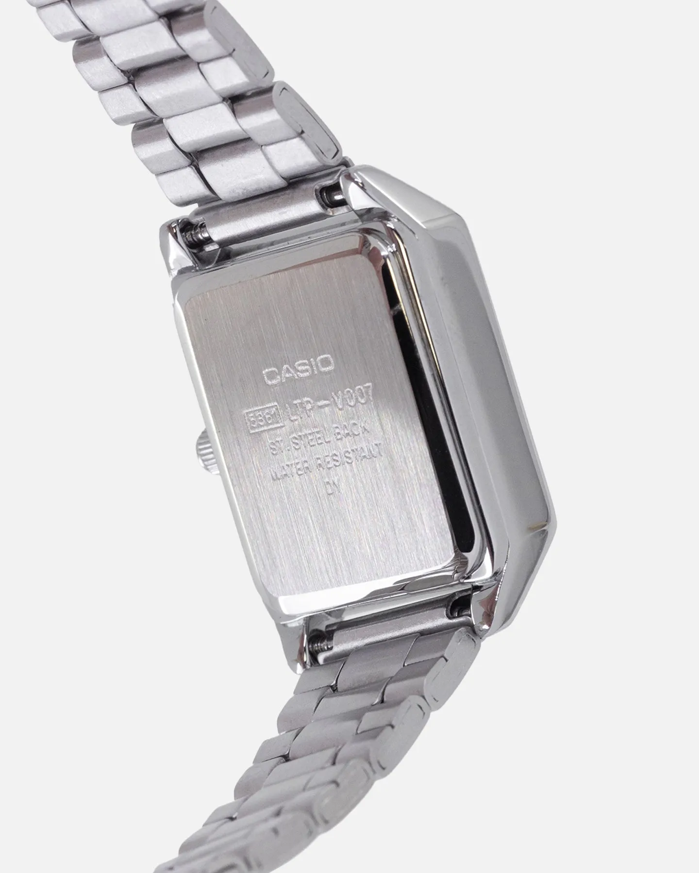 Casio Women's LTPV007D-1B Silver/Black