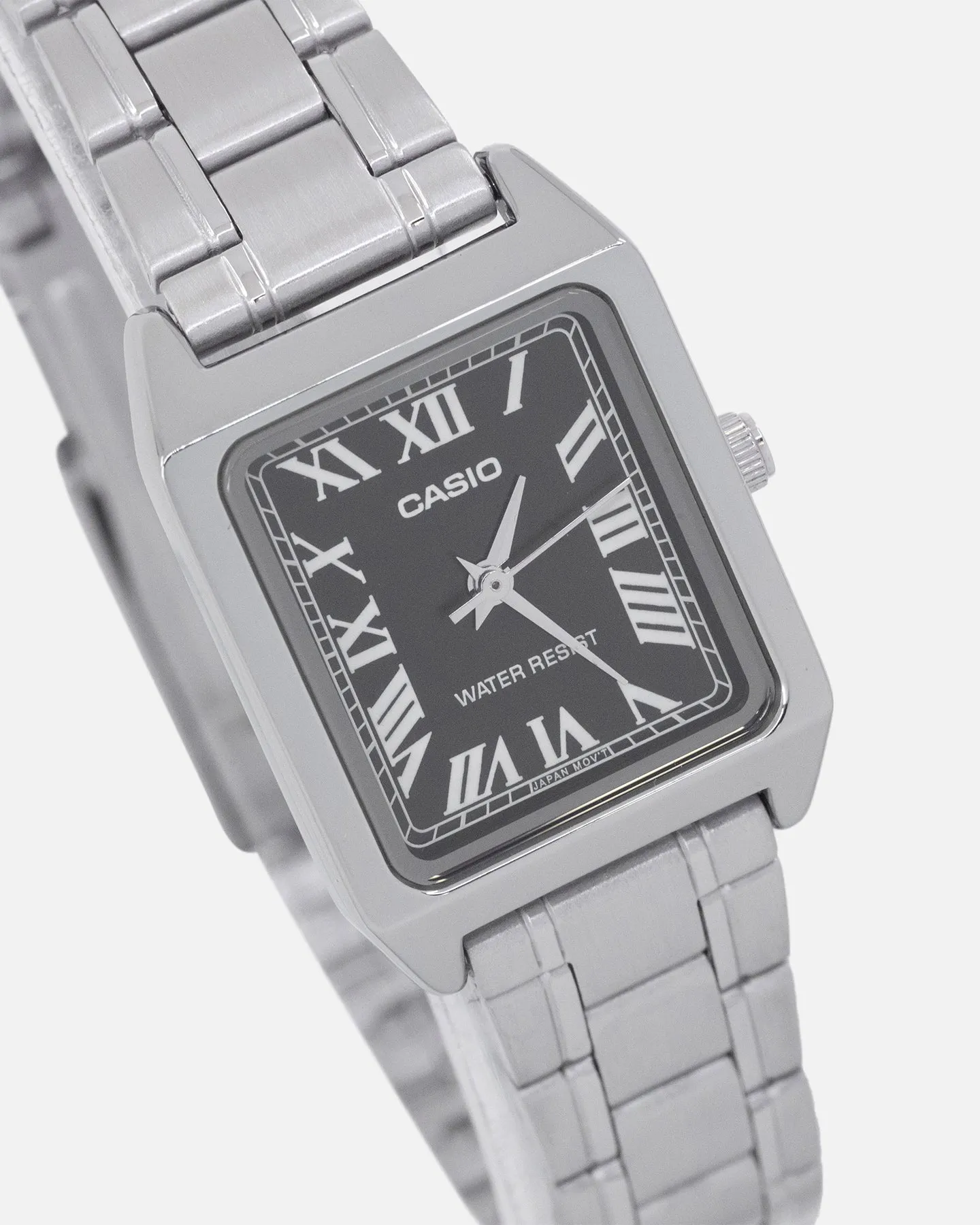 Casio Women's LTPV007D-1B Silver/Black