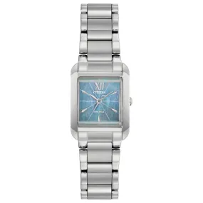 Citizen Eco-Drive L Collection Women's Blue Mother-of-Pearl Watch