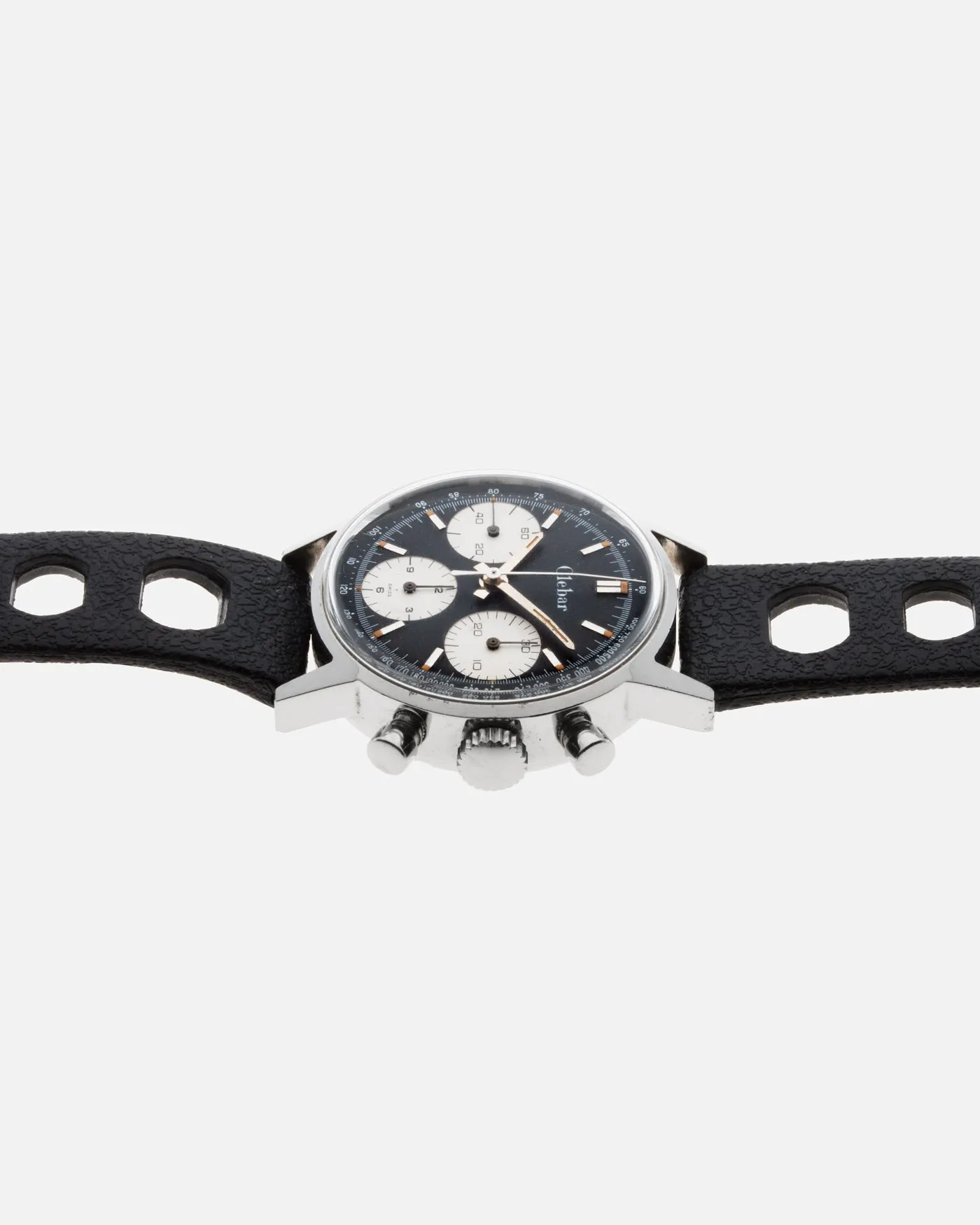 Clebar Reverse Panda Chronograph 'Poor Man's Heuer'
