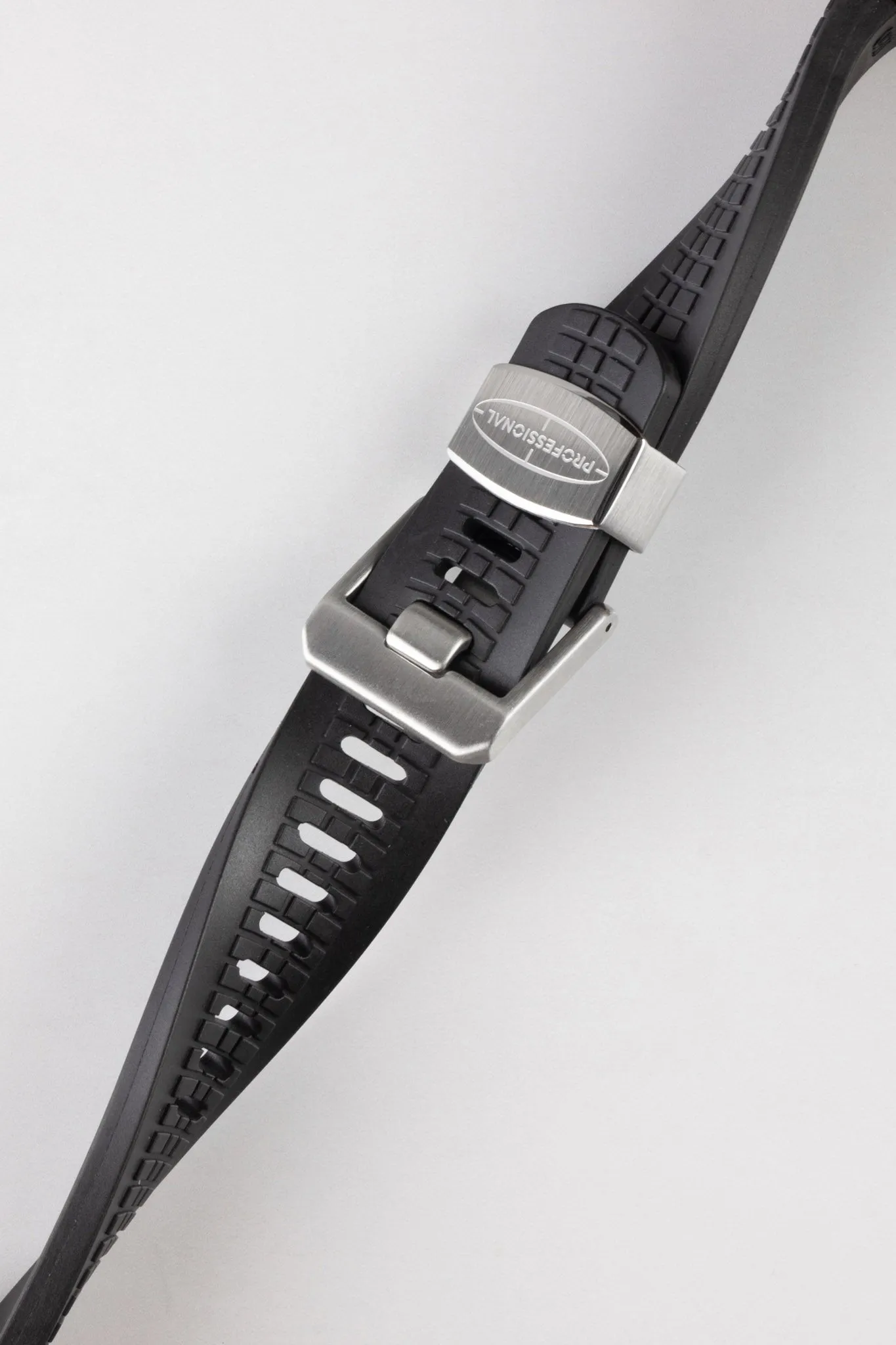 CRAFTER BLUE CB11 'Aquanaut' Rubber Watch Strap for Seiko 5 Sports Series – BLACK