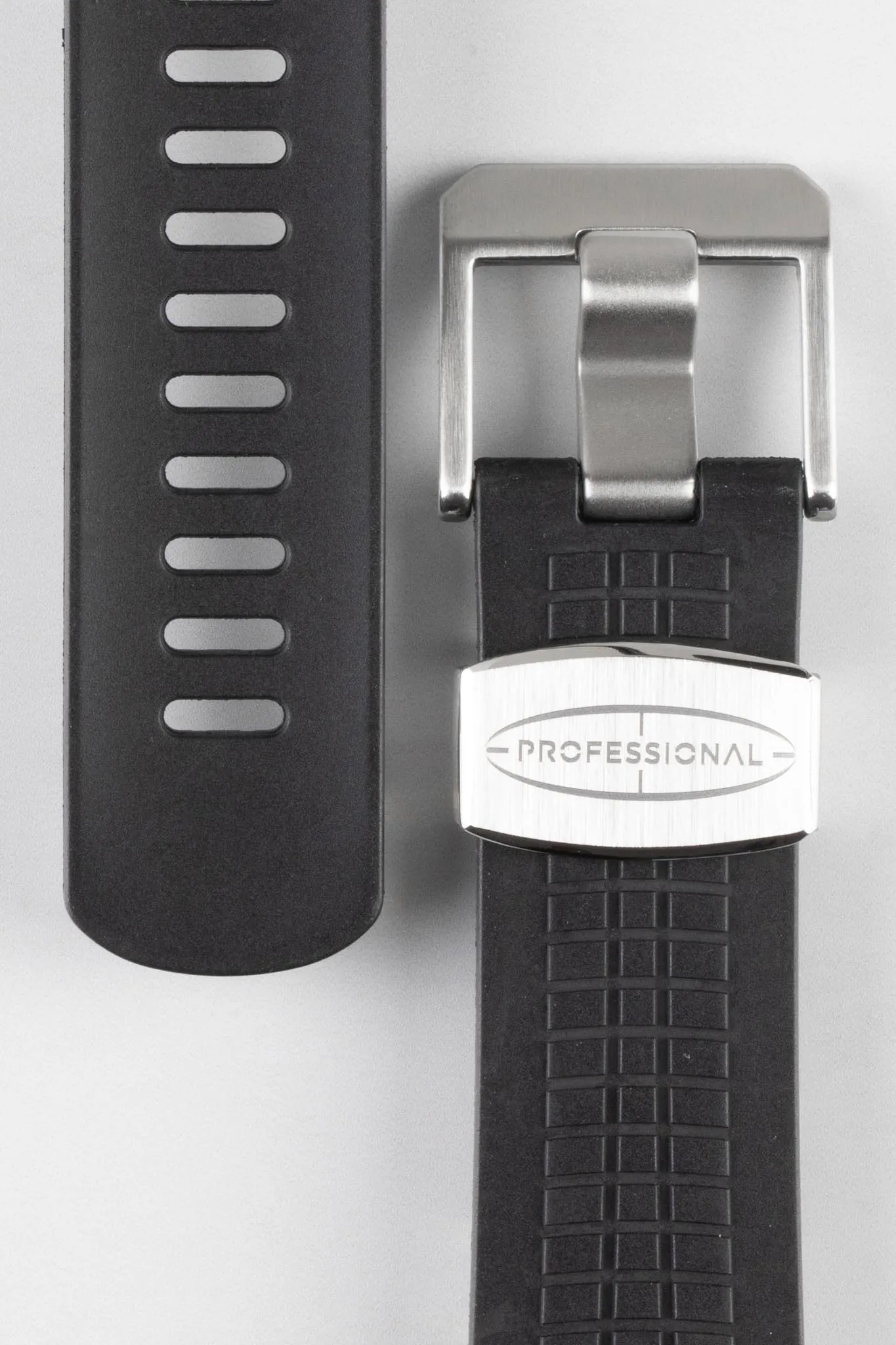 CRAFTER BLUE CB11 'Aquanaut' Rubber Watch Strap for Seiko 5 Sports Series – BLACK