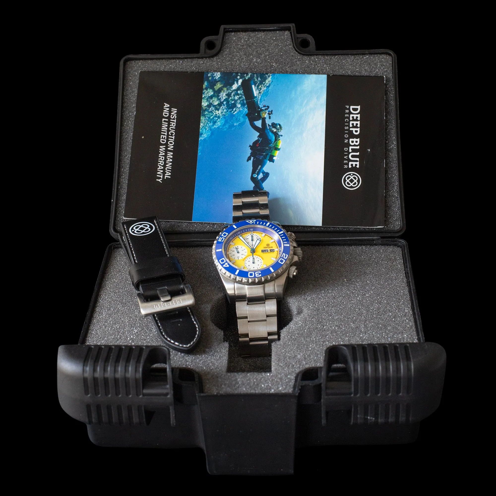 Deep Blue - Master Chrono 7750