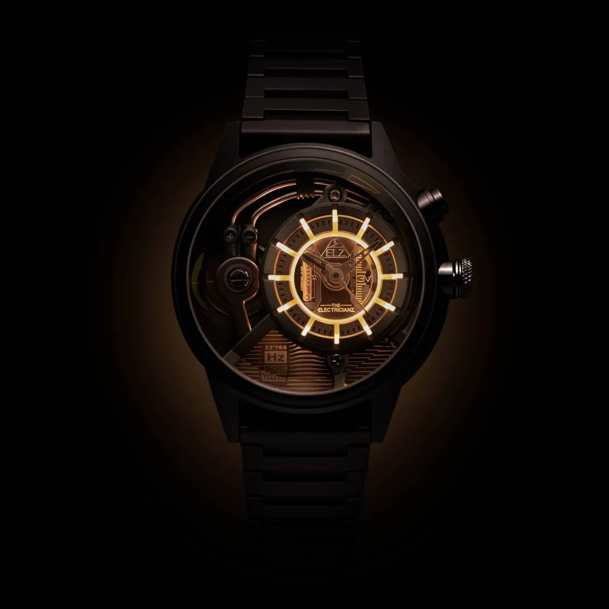 ELEC Watch Electric Code The BrownZ Leather