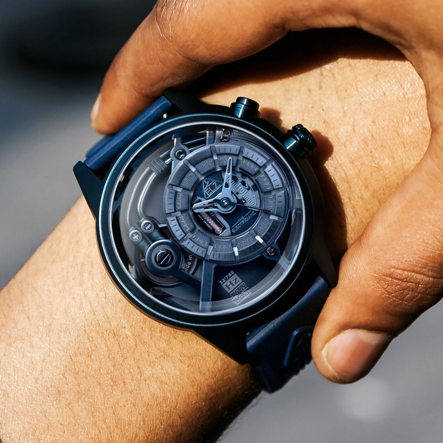 ELEC Watch SteelZ The Blue Z