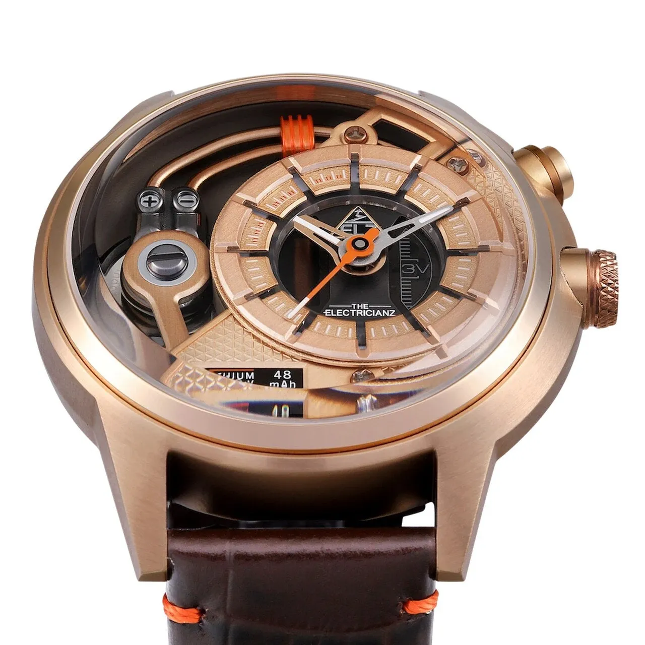 Electricianz Brown Soprano Z Watch ZZ-A3C/03