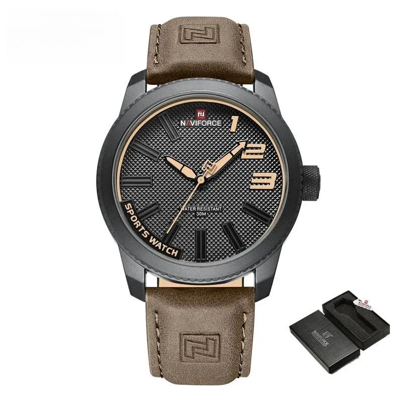 Fashion Brand New Style Men Quartz Watch Waterproof Wristwatch
