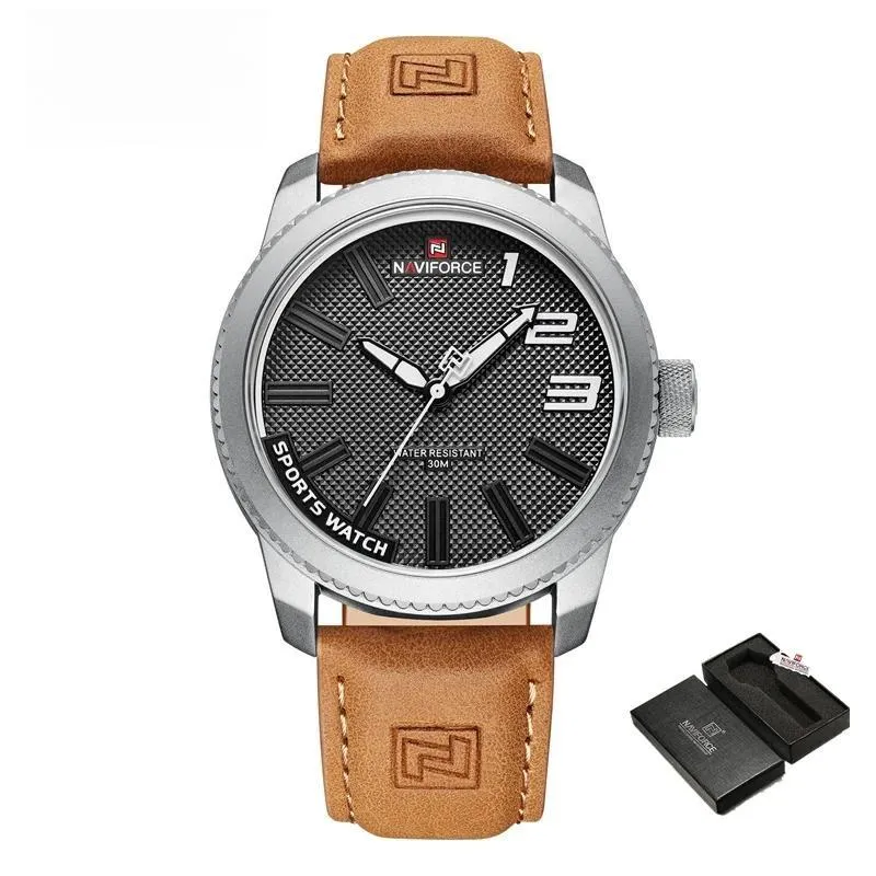 Fashion Brand New Style Men Quartz Watch Waterproof Wristwatch