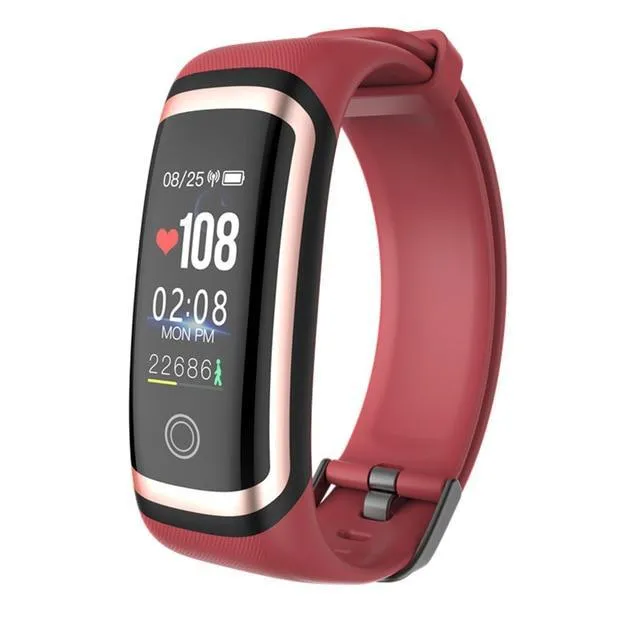 Fitness Tracker Watch Monitor Blood Pressure & Heart Rate