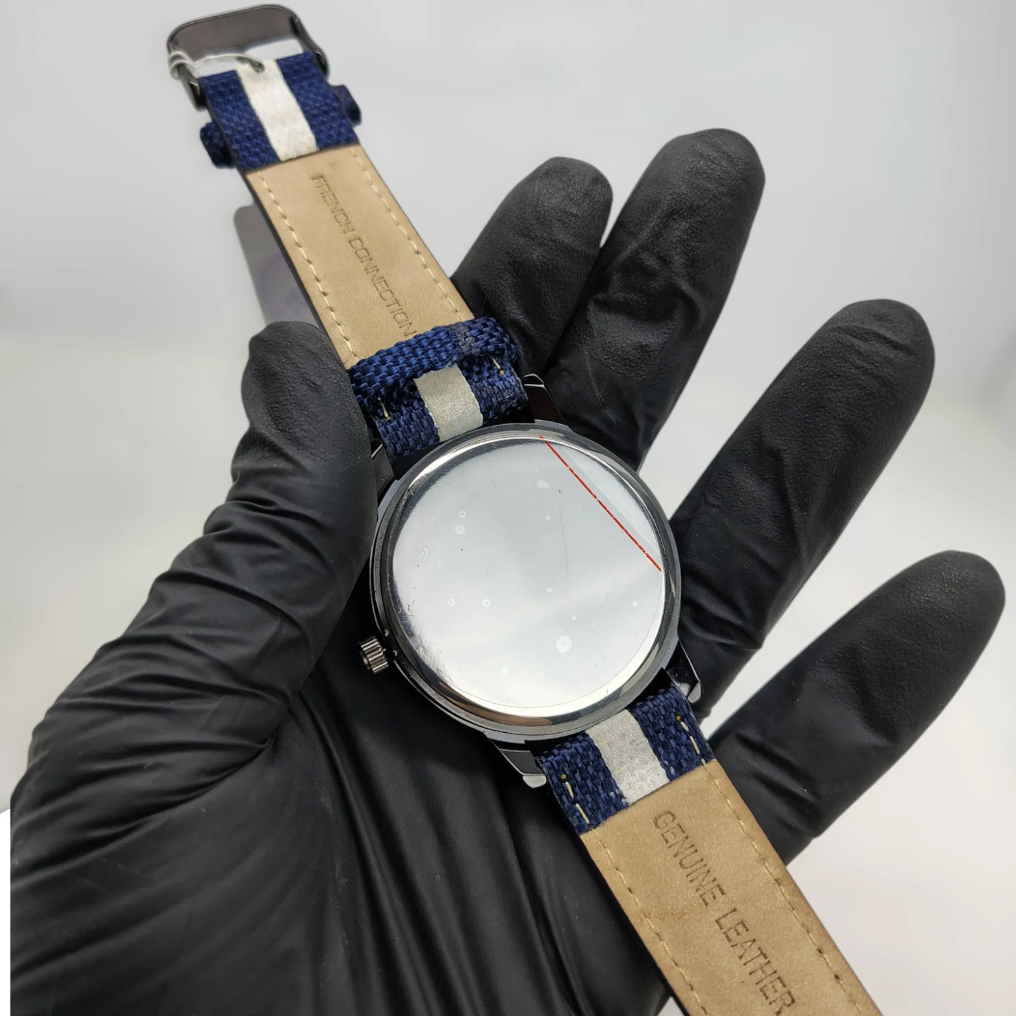 French Connection UK - Original - Leather Strap - 44mm - Men's Watch
