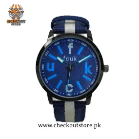 French Connection UK - Original - Leather Strap - 44mm - Men's Watch