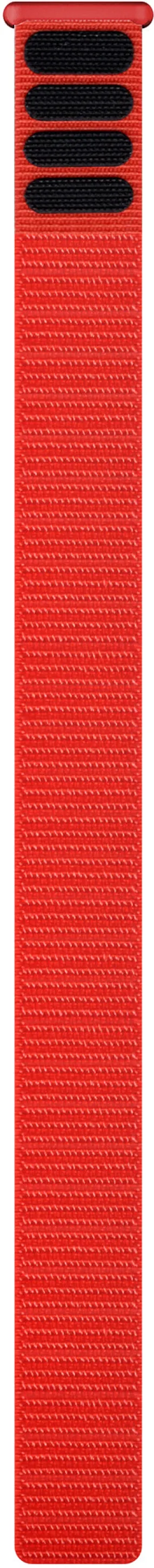 Garmin UltraFit 22mm Nylon Watch Strap - Red