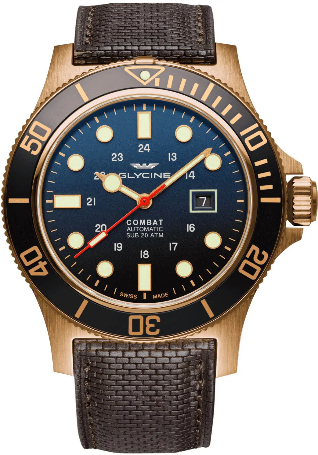 Glycine Watch Combat Sub Bronze