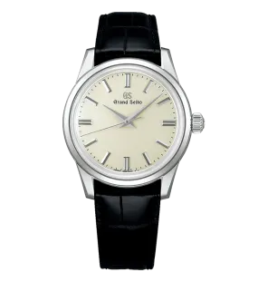 Grand Seiko Elegance Watch with Leather Strap, 37mm