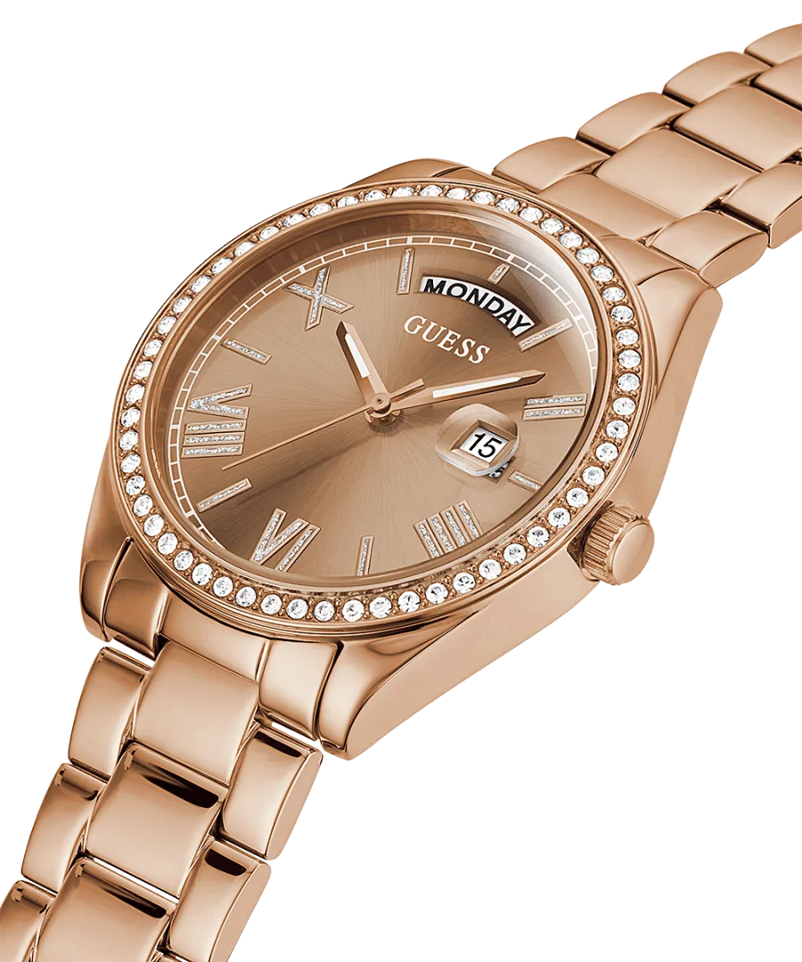 Guess GW0307L3 ROSE GOLD TONE CASE ROSE GOLD TONE STAINLESS STEEL WATCH