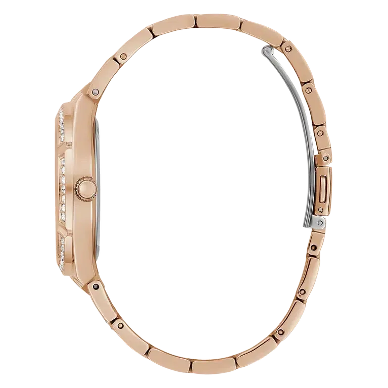 Guess Ladies Rose Gold Tone Multi-function Watch GW0604L3