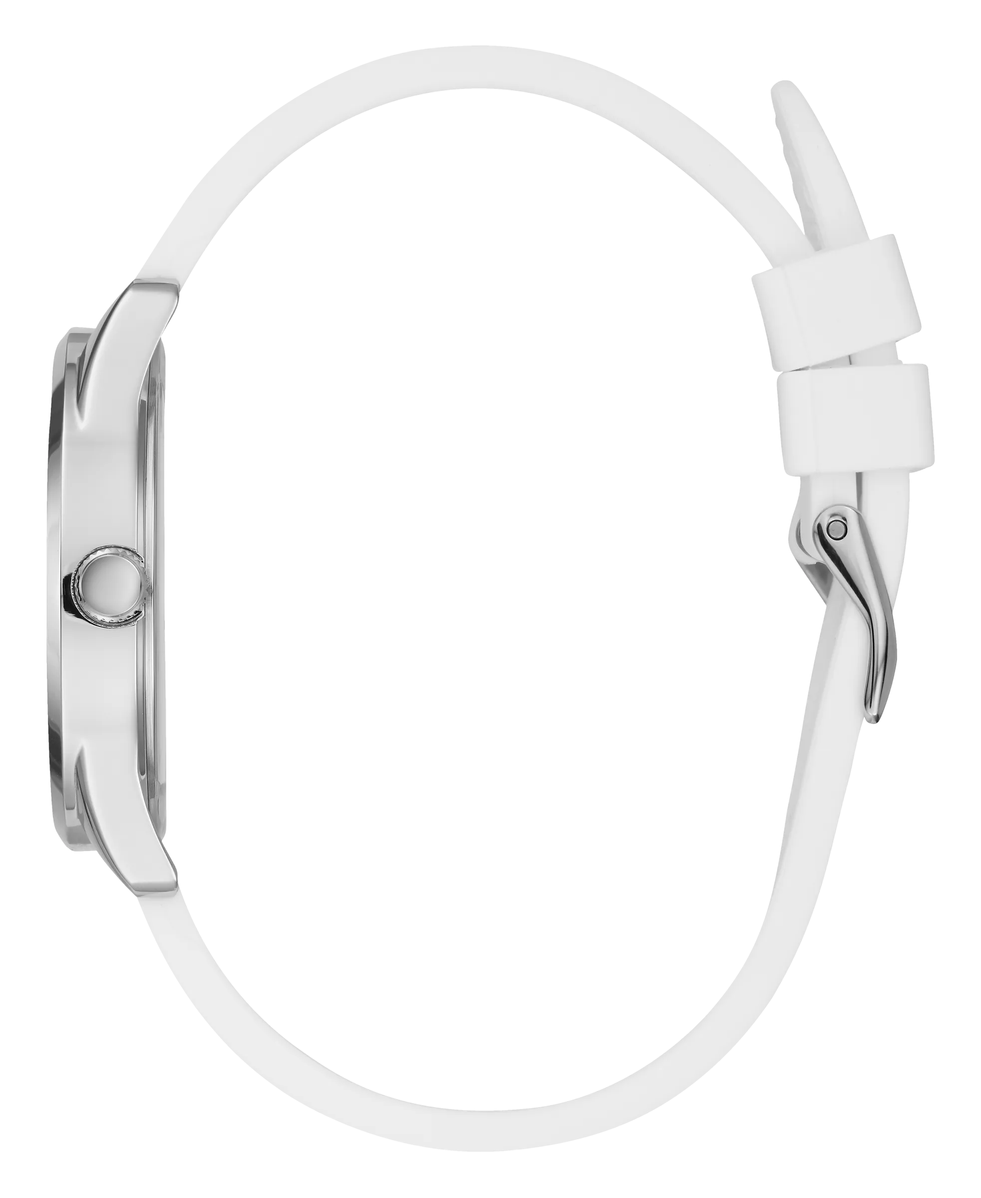 Guess Ladies White Analog Watch - W1227L1