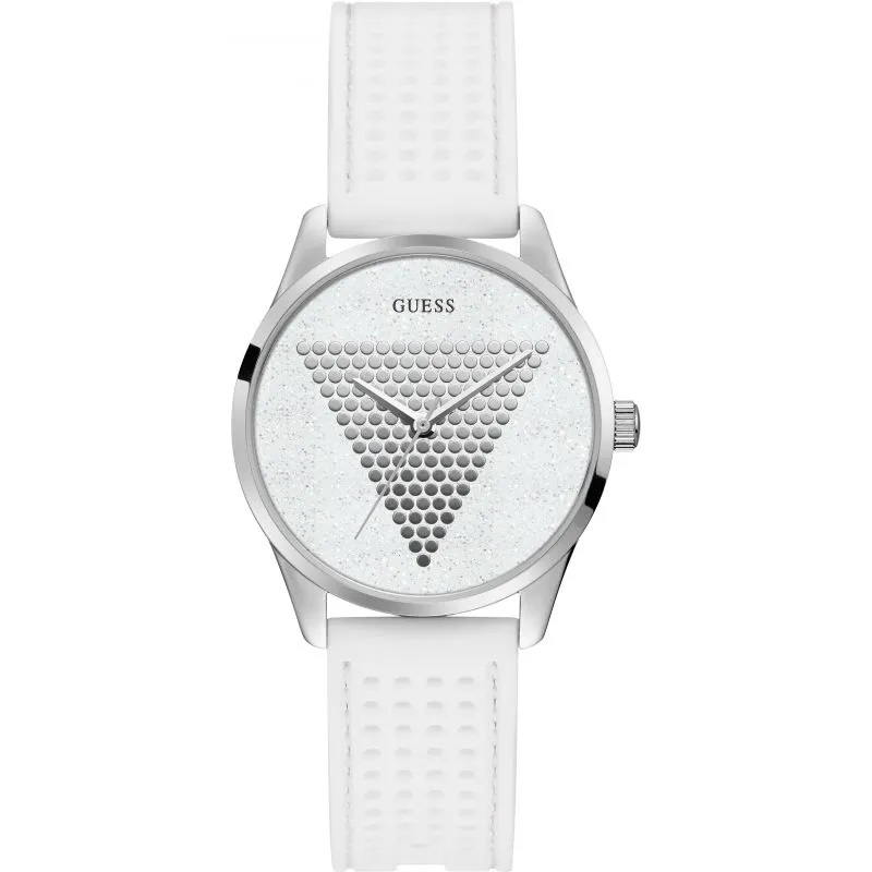 Guess Ladies White Analog Watch - W1227L1