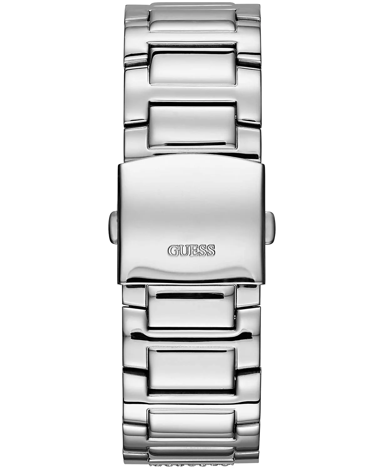 Guess Mens Sport Silver Watch - W0799G1