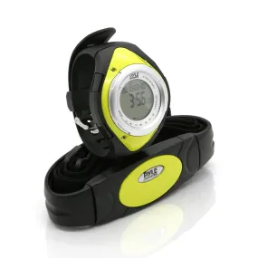 Heart Rate Monitor Watch W/Minimum, Average Heart Rate, Calorie Counter, And Target Zones(Green Color)