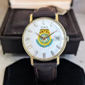 HELBROS International Brotherhood of Teamster Watch Manual Wristwatch - In BOX!