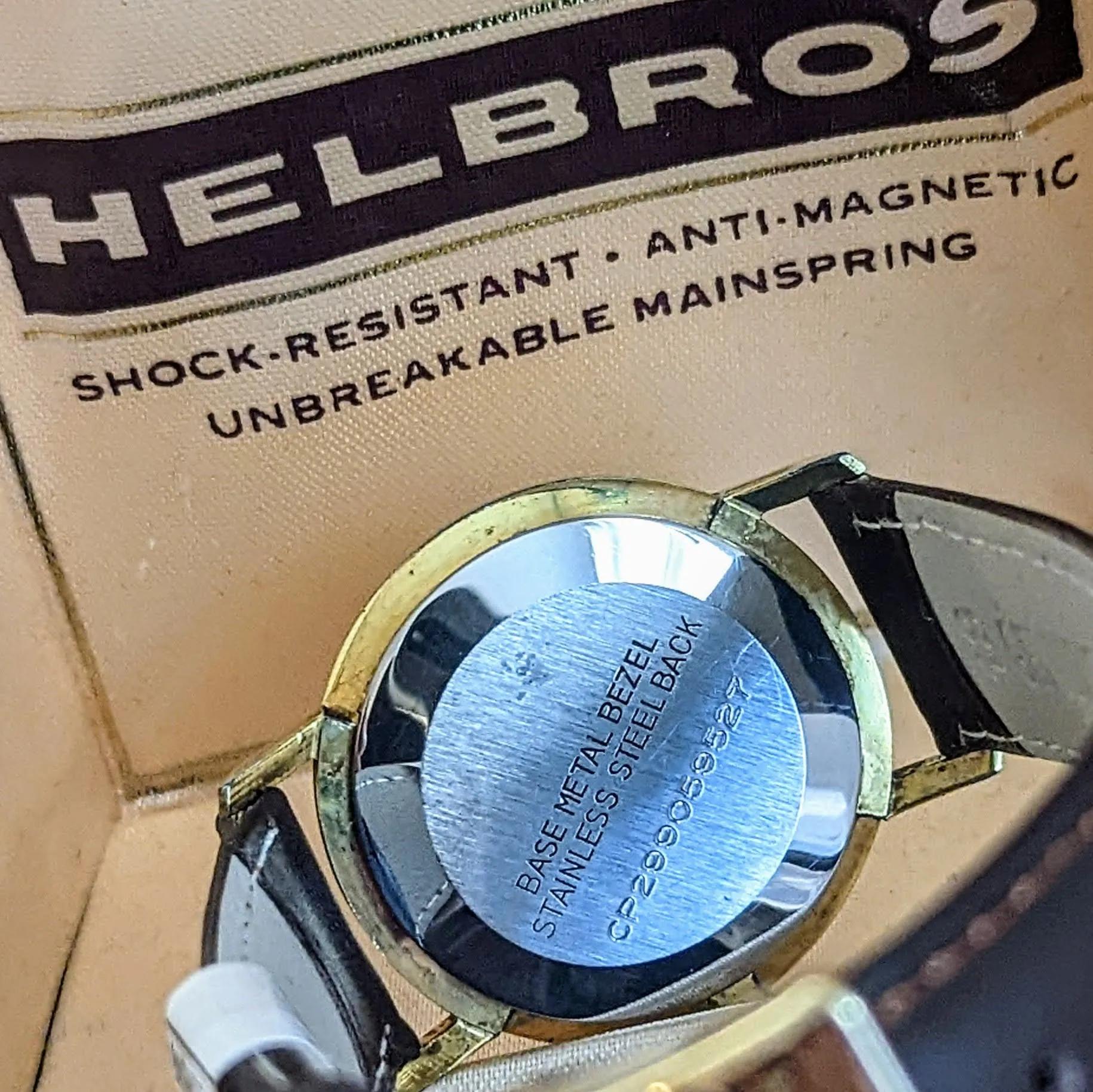 HELBROS International Brotherhood of Teamster Watch Manual Wristwatch - In BOX!