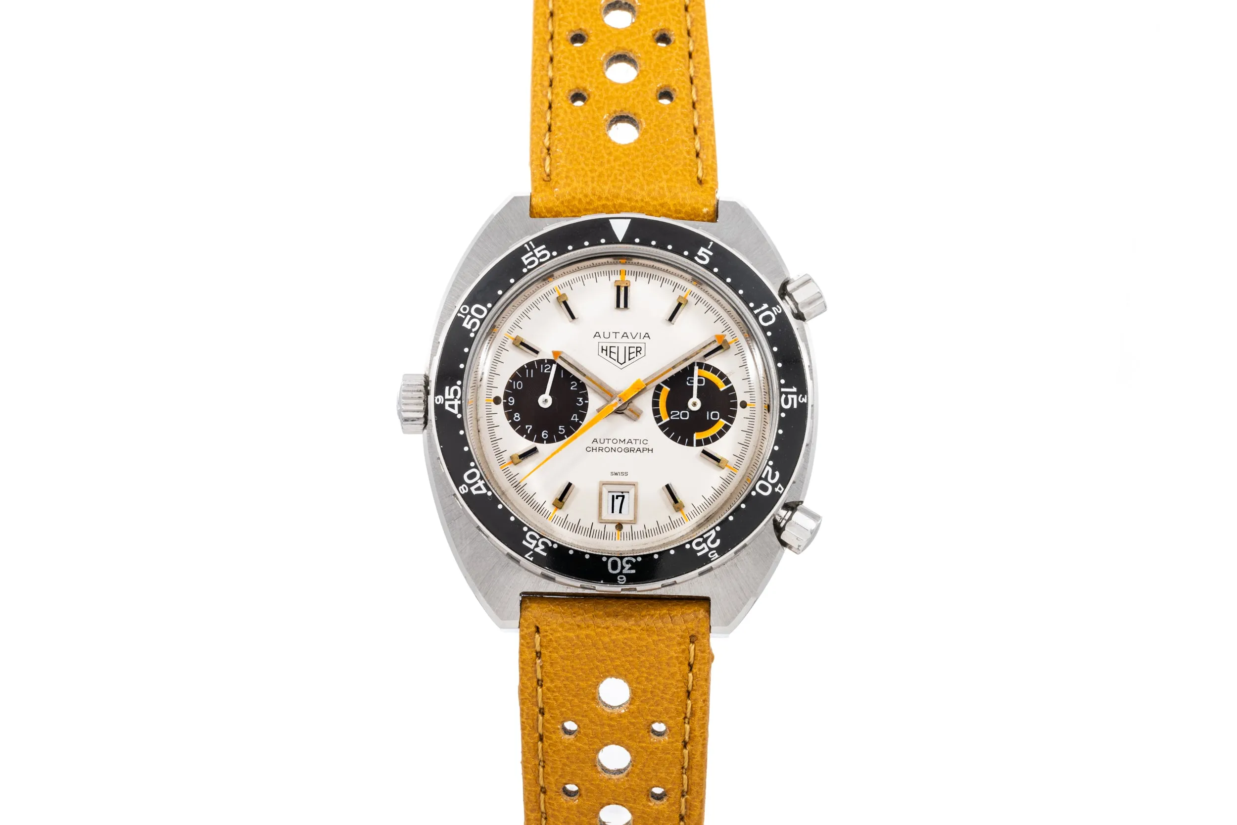 Heuer Autavia 'White Orange Boy'