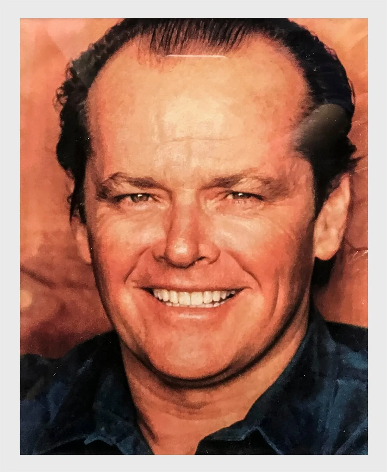 ''Jack Nicholson'' C.1980s Autographed Index Card with Portrait- $4K APR w/ CoA!