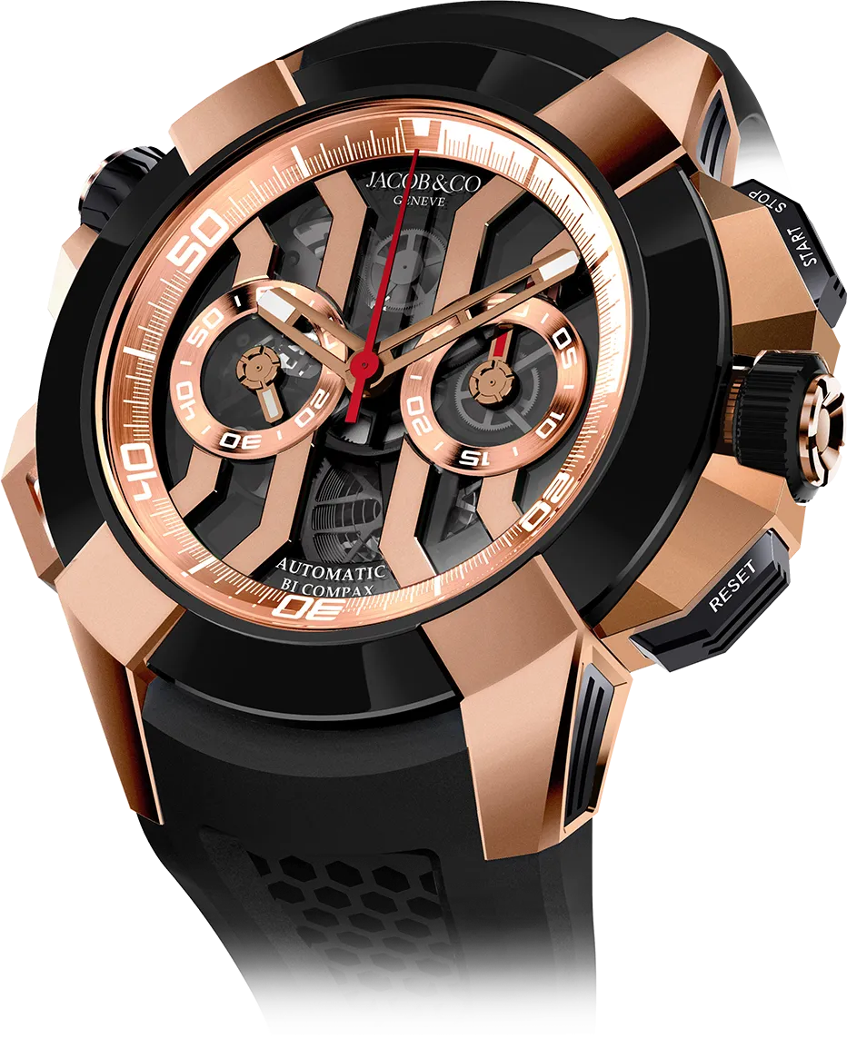 Jacob & Co Watch Epic X Chrono Rose Gold