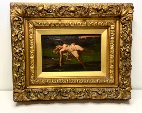 'J.C Karel Klinkenberg' Oil Painting Portrait of a Nude Woman - $100K APR w/ CoA