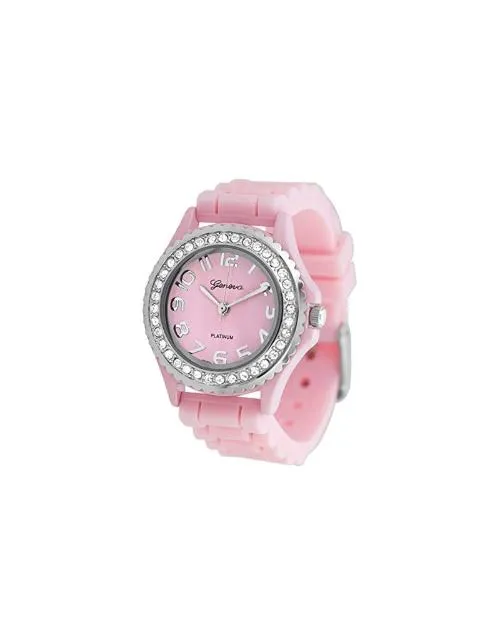 Jelly Watch with Rhinestones - Large Face
