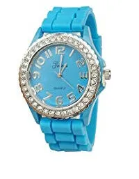 Jelly Watch with Rhinestones - Large Face