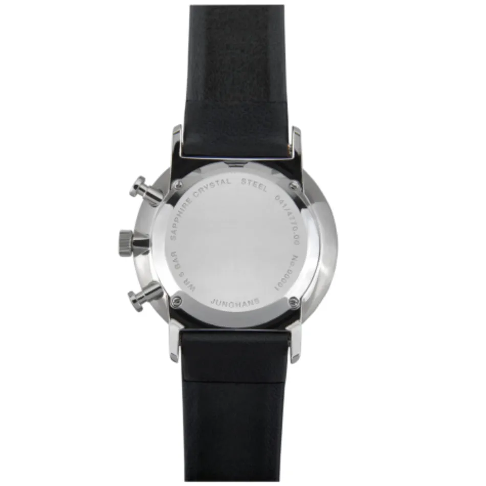 Junghans FORM C Chronoscope Men's Black Watch 41/4770.00