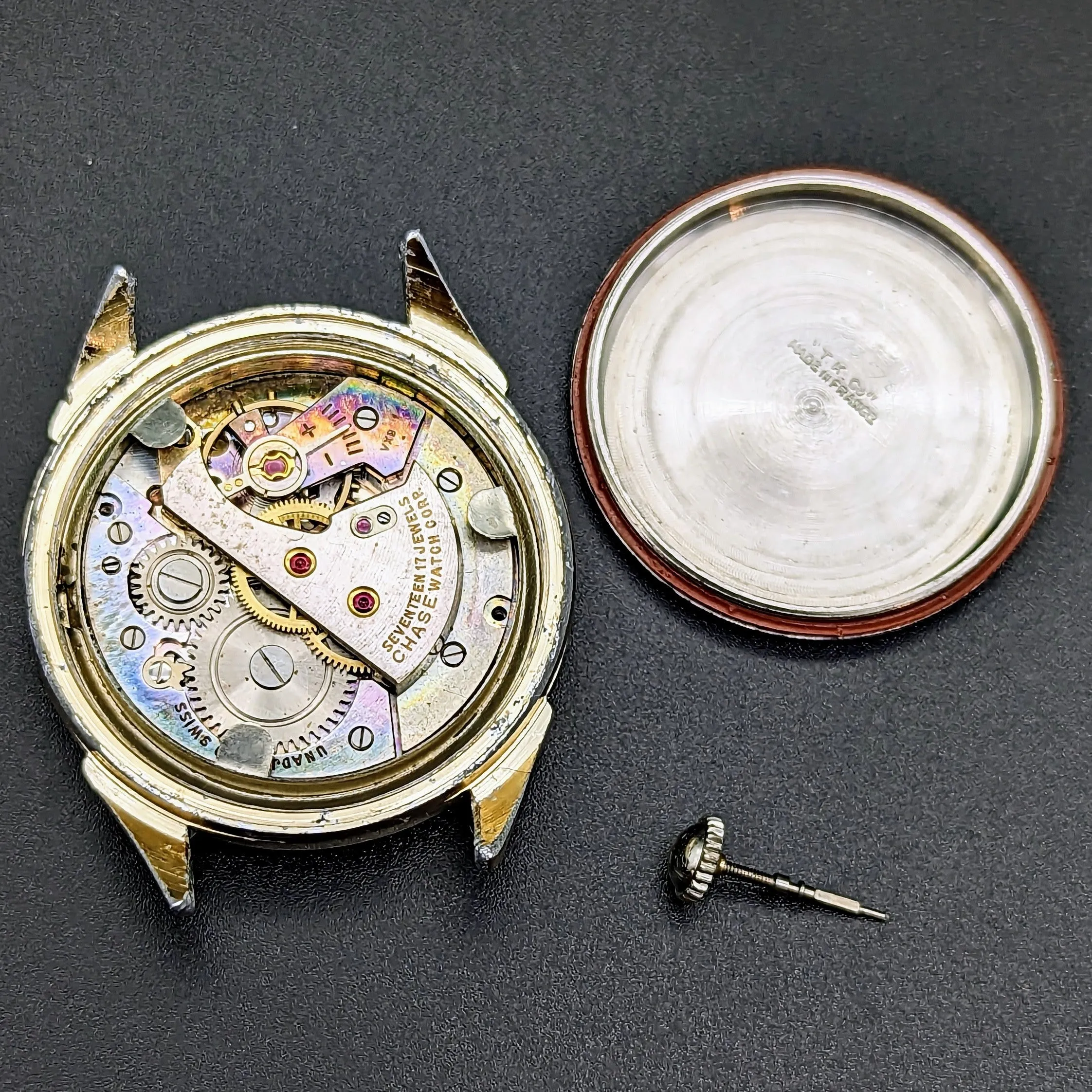 LA MARQUE Wristwatch Swiss Cal. 1187 17 Jewels Water Protected Incabloc Watch