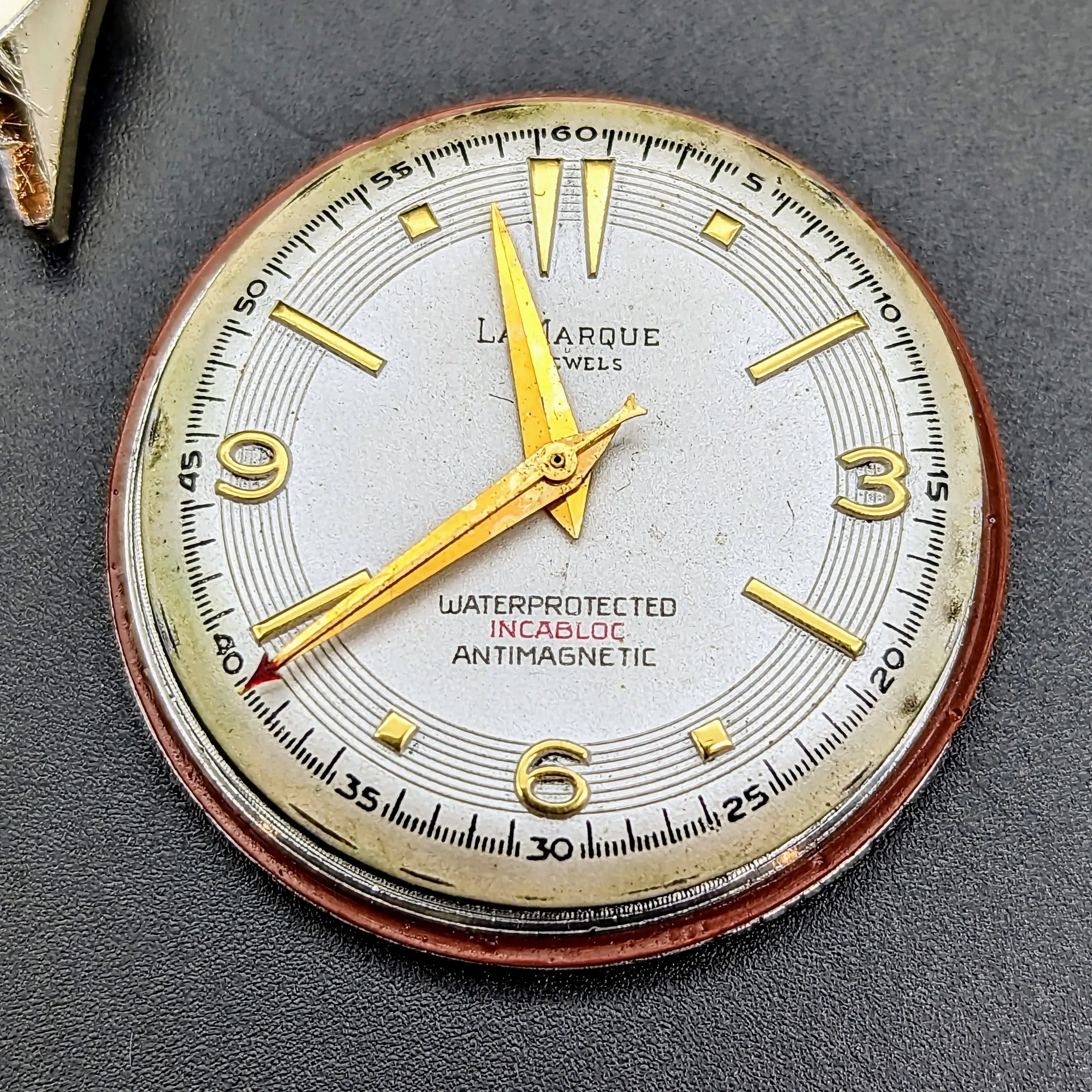 LA MARQUE Wristwatch Swiss Cal. 1187 17 Jewels Water Protected Incabloc Watch