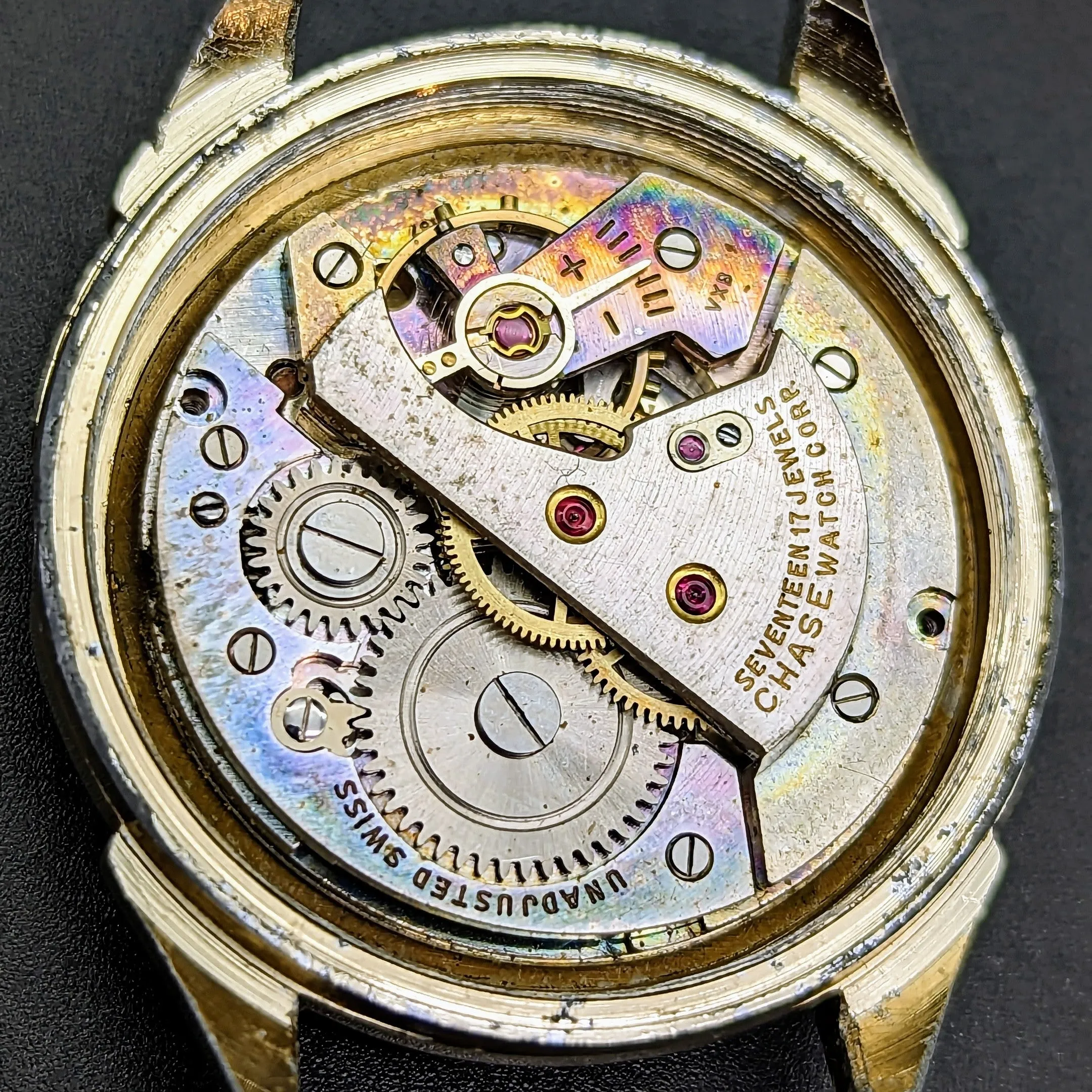 LA MARQUE Wristwatch Swiss Cal. 1187 17 Jewels Water Protected Incabloc Watch