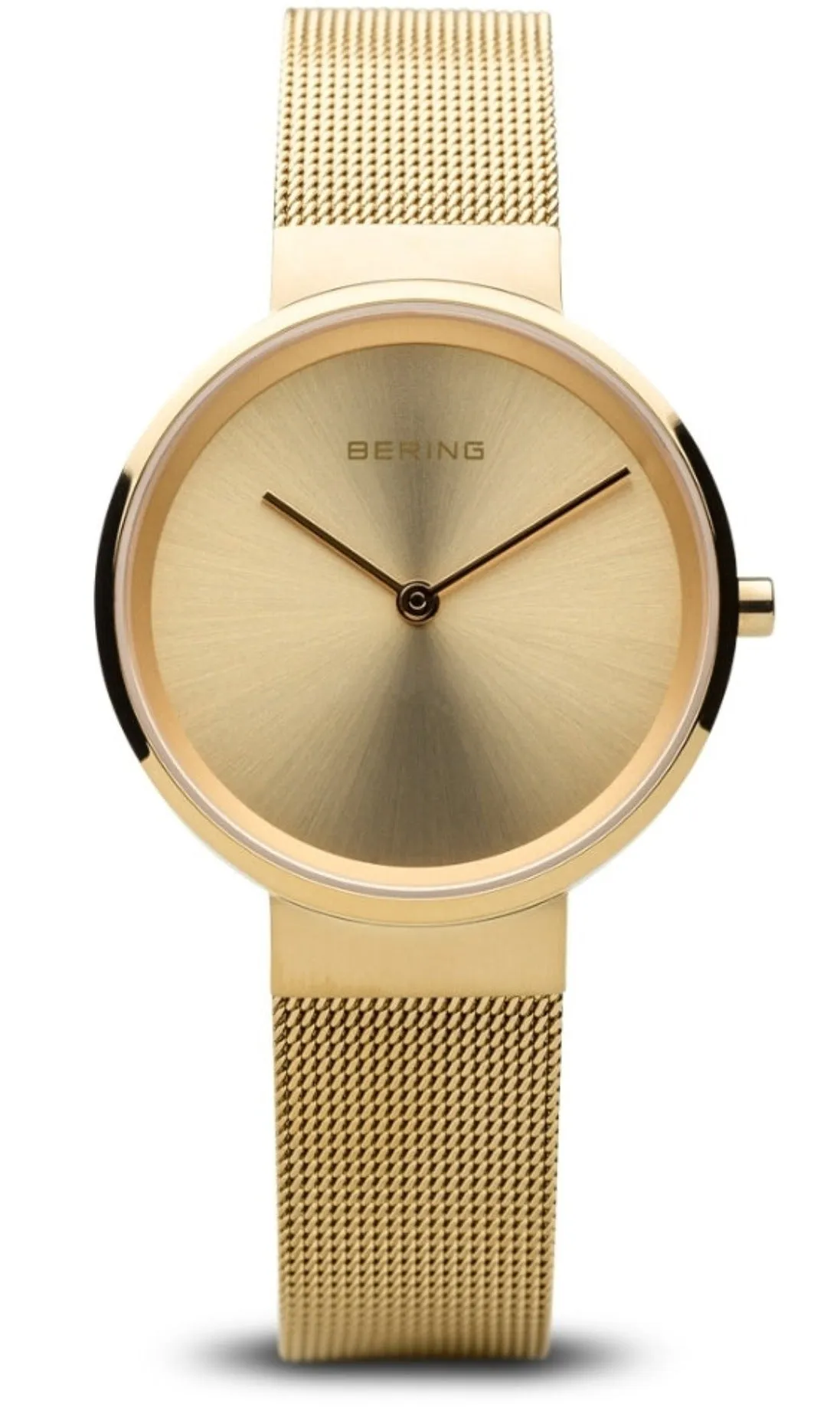 Ladies Classic Yellow Gold w/Milanaese Strap