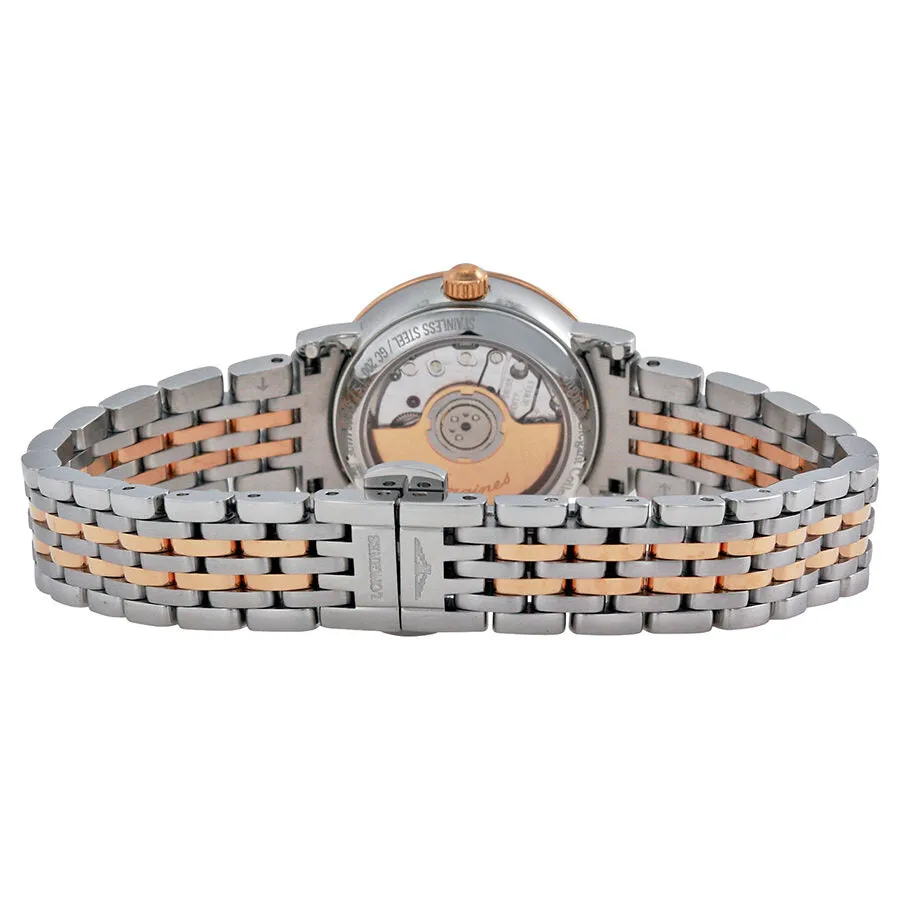 Longines Elegance Automatic Mother of Pearl Dial Ladies Watch L4.309.5.87.7