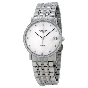 Longines Elegant Automatic White Dial Stainless Steel Watch L48090876 L4.809.0.87.6