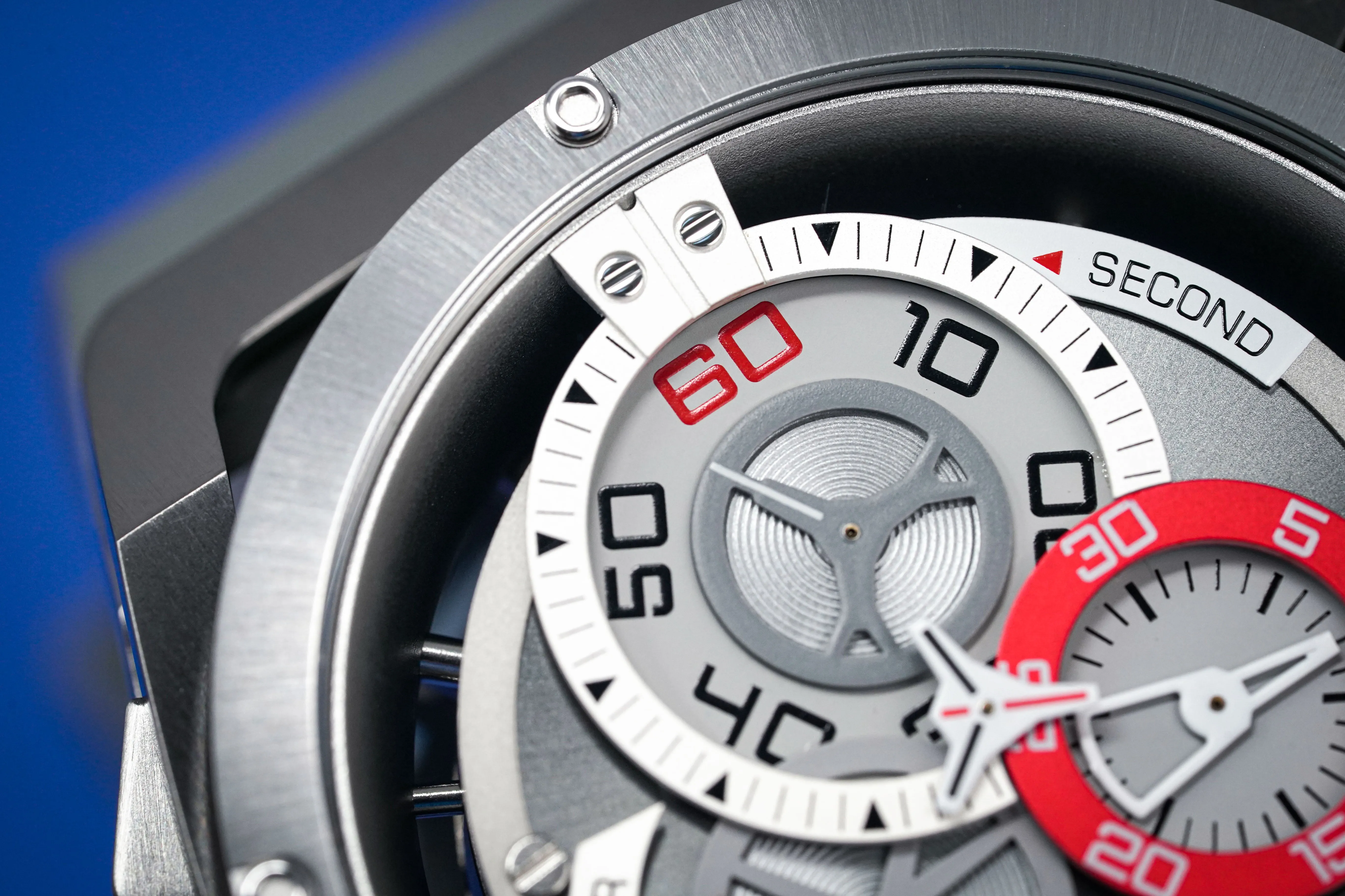 Mazzucato Reversible Watch RIM Grey