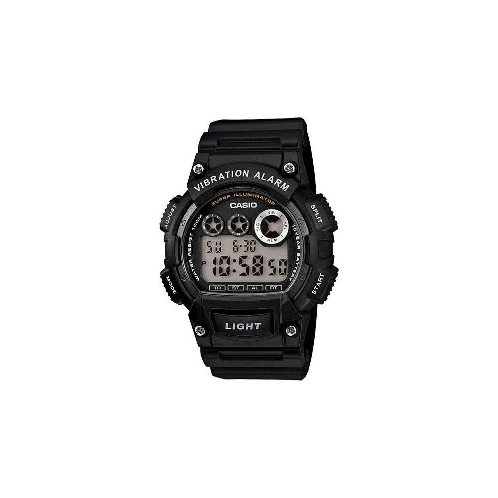 Mens Black Digital Sports Watch - W736H-1A
