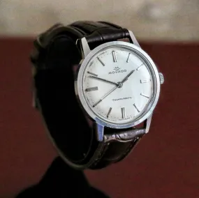 MOVADO Tempo-Matic Swiss Automatic Wristwatch Ref# 16001 Cal 600 17J Watch