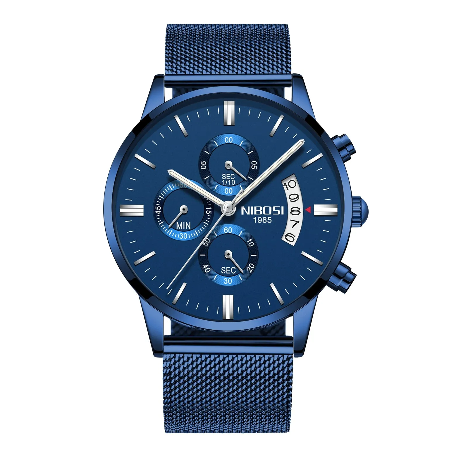 NIBOSI Relogio Masculino Men Watches Luxury Famous Top Brand Men&#39;s Fashion Casual Dress Watch Military Quartz Wristwatches Saat
