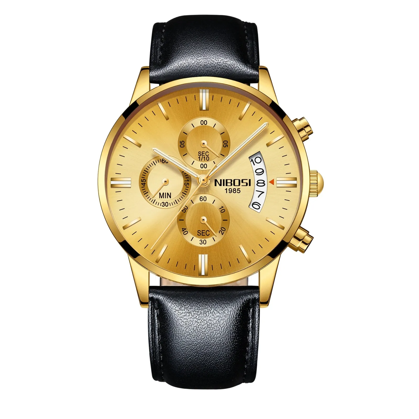 NIBOSI Relogio Masculino Men Watches Luxury Famous Top Brand Men&#39;s Fashion Casual Dress Watch Military Quartz Wristwatches Saat