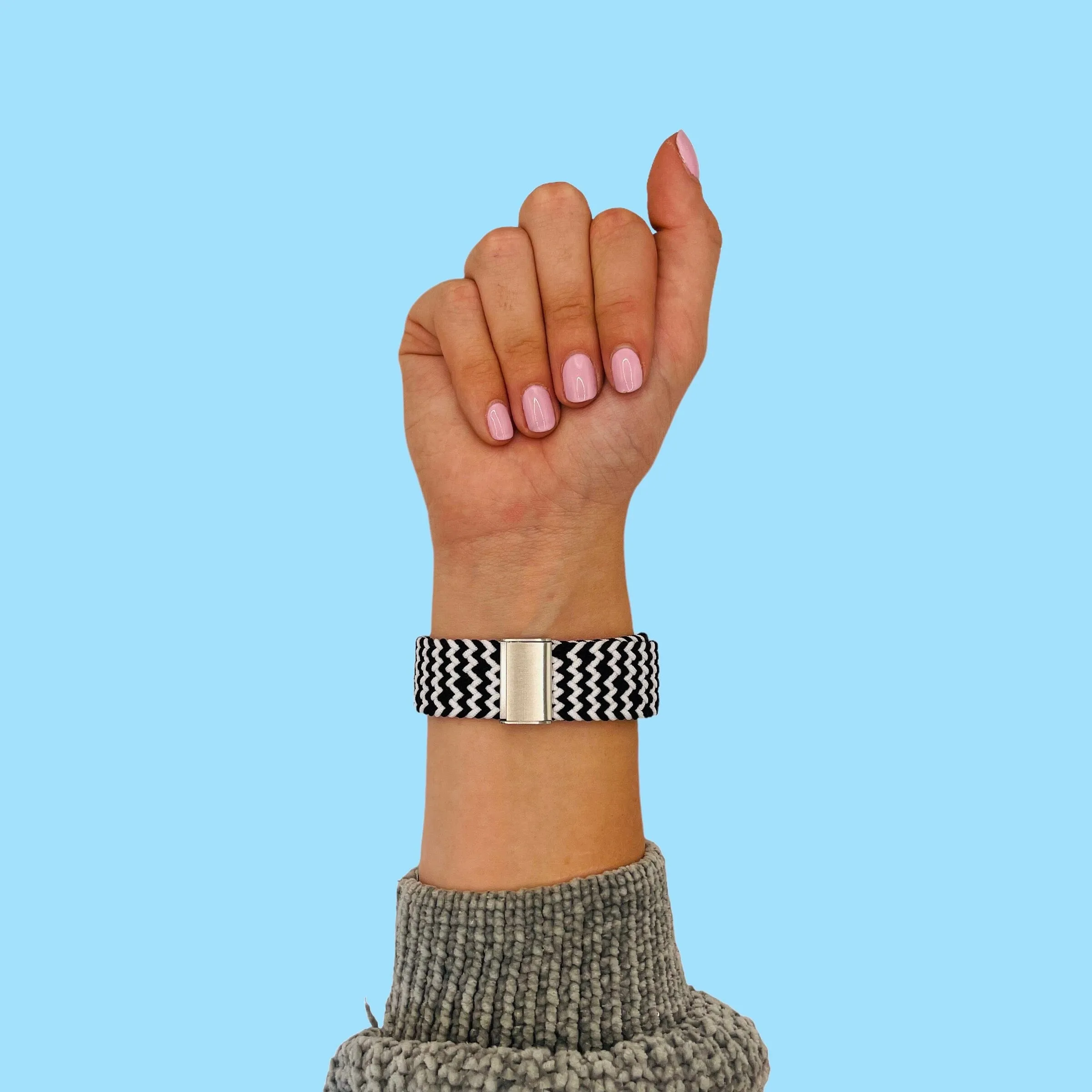 Nylon Braided Loop Watch Straps Compatible with the Most Watches