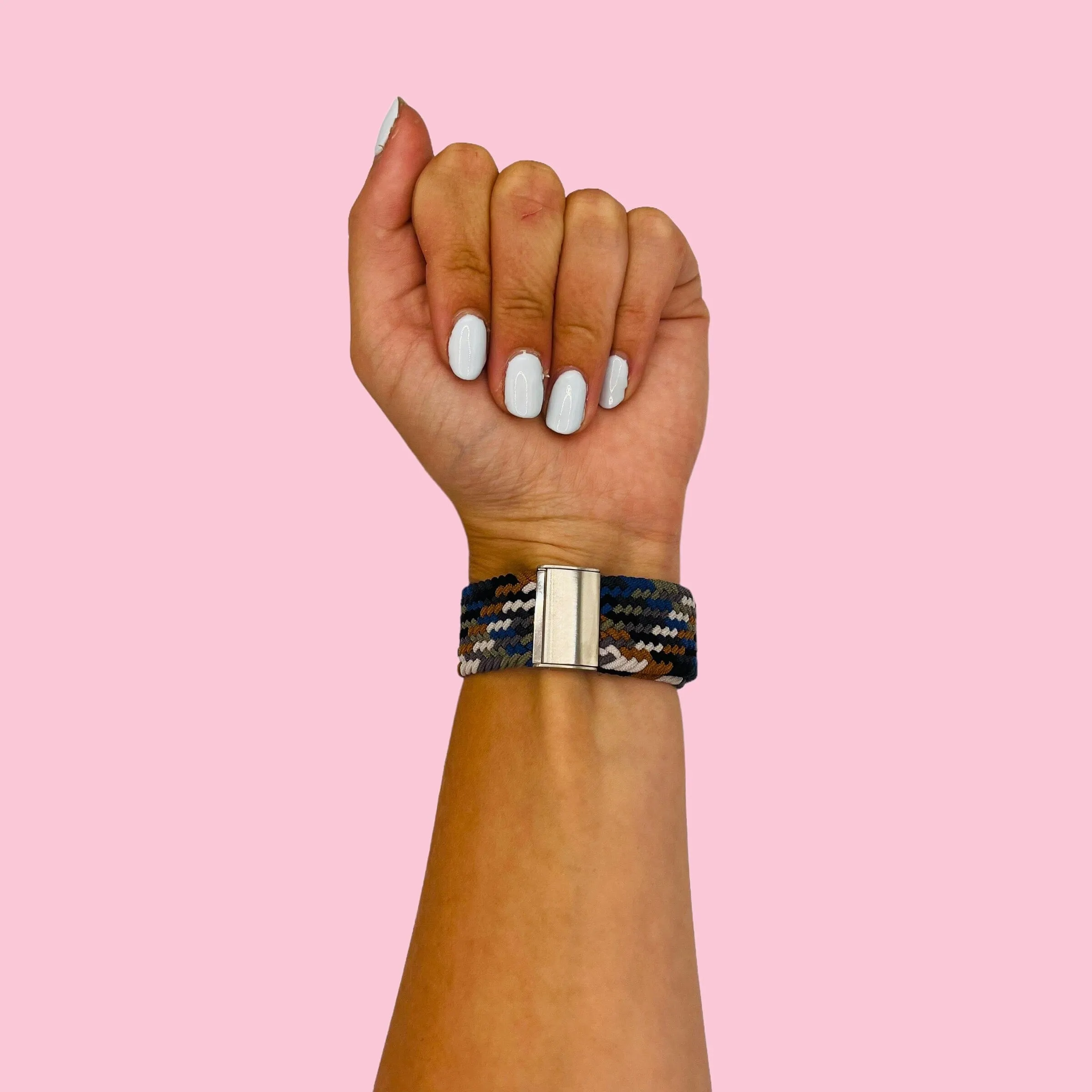 Nylon Braided Loop Watch Straps Compatible with the Most Watches