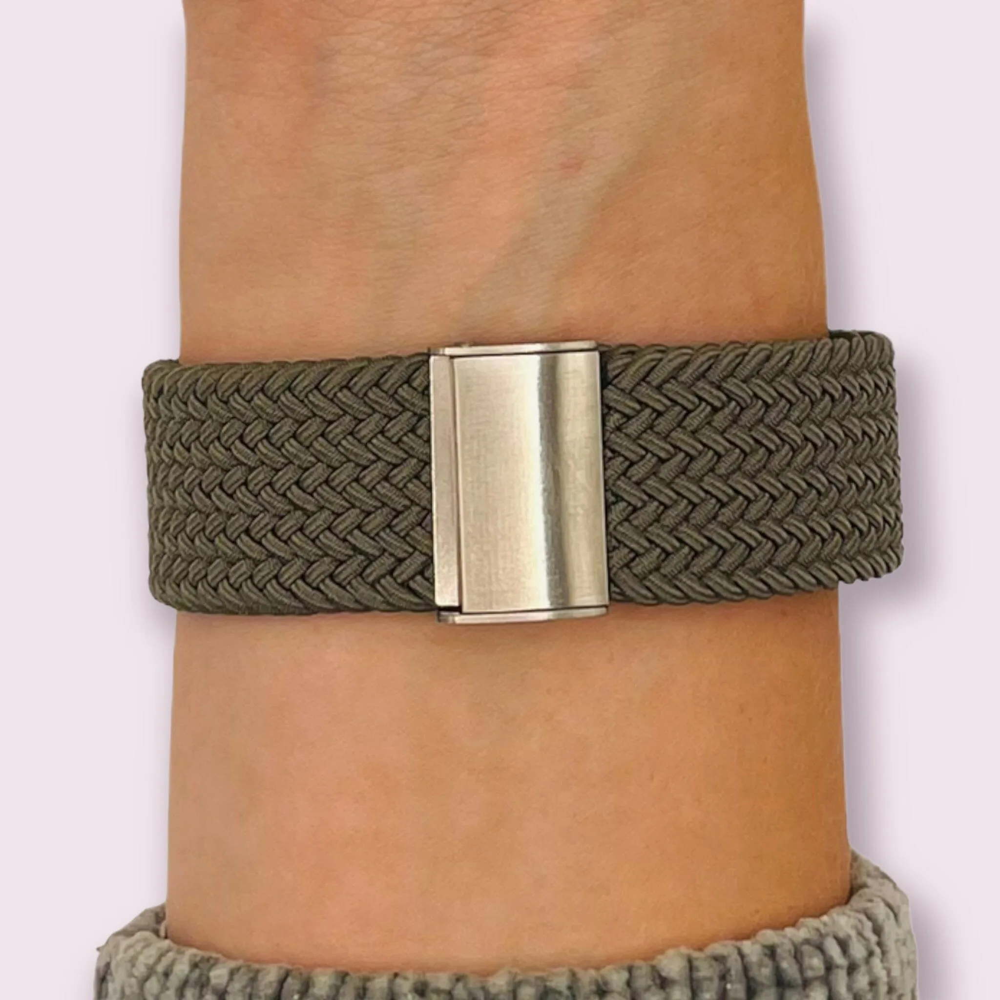 Nylon Braided Loop Watch Straps Compatible with the Most Watches