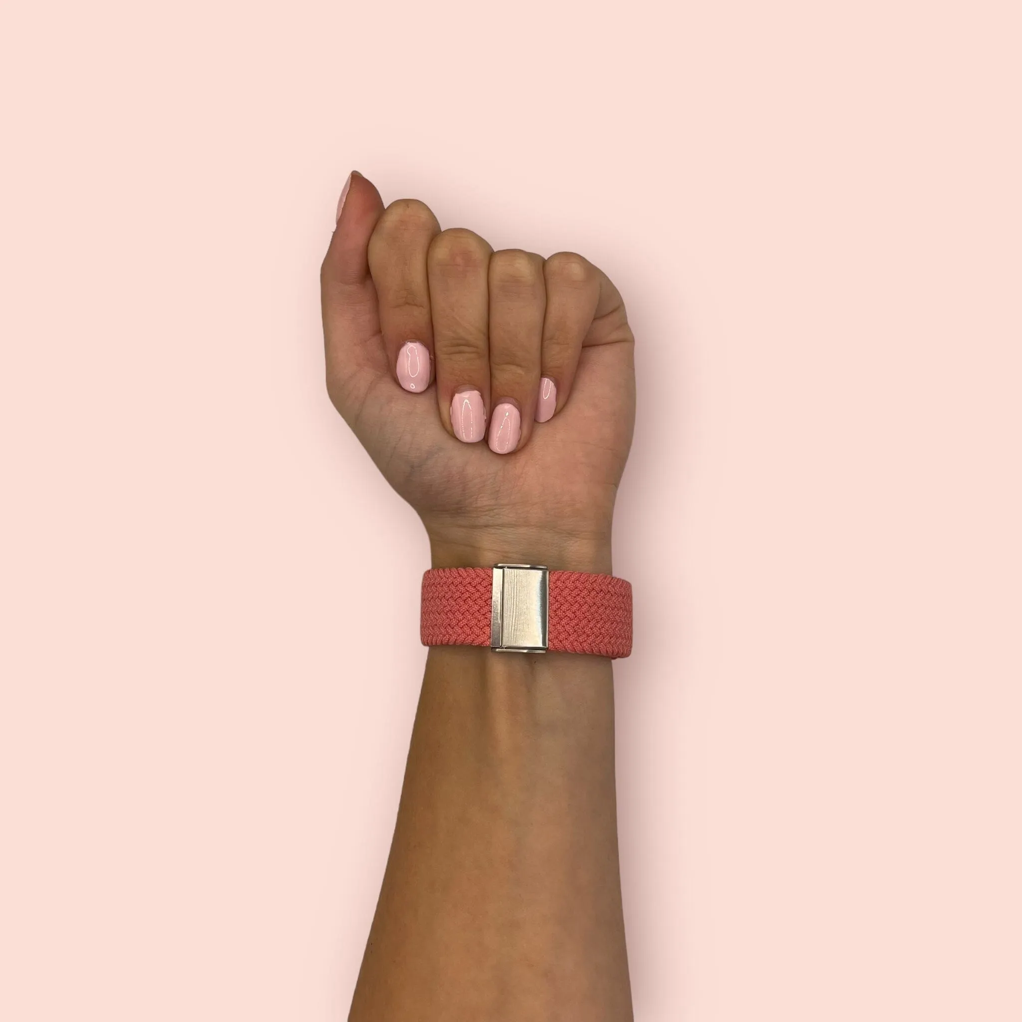 Nylon Braided Loop Watch Straps Compatible with the Most Watches