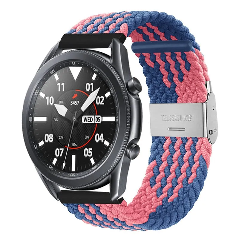 Nylon Braided Loop Watch Straps Compatible with the Most Watches