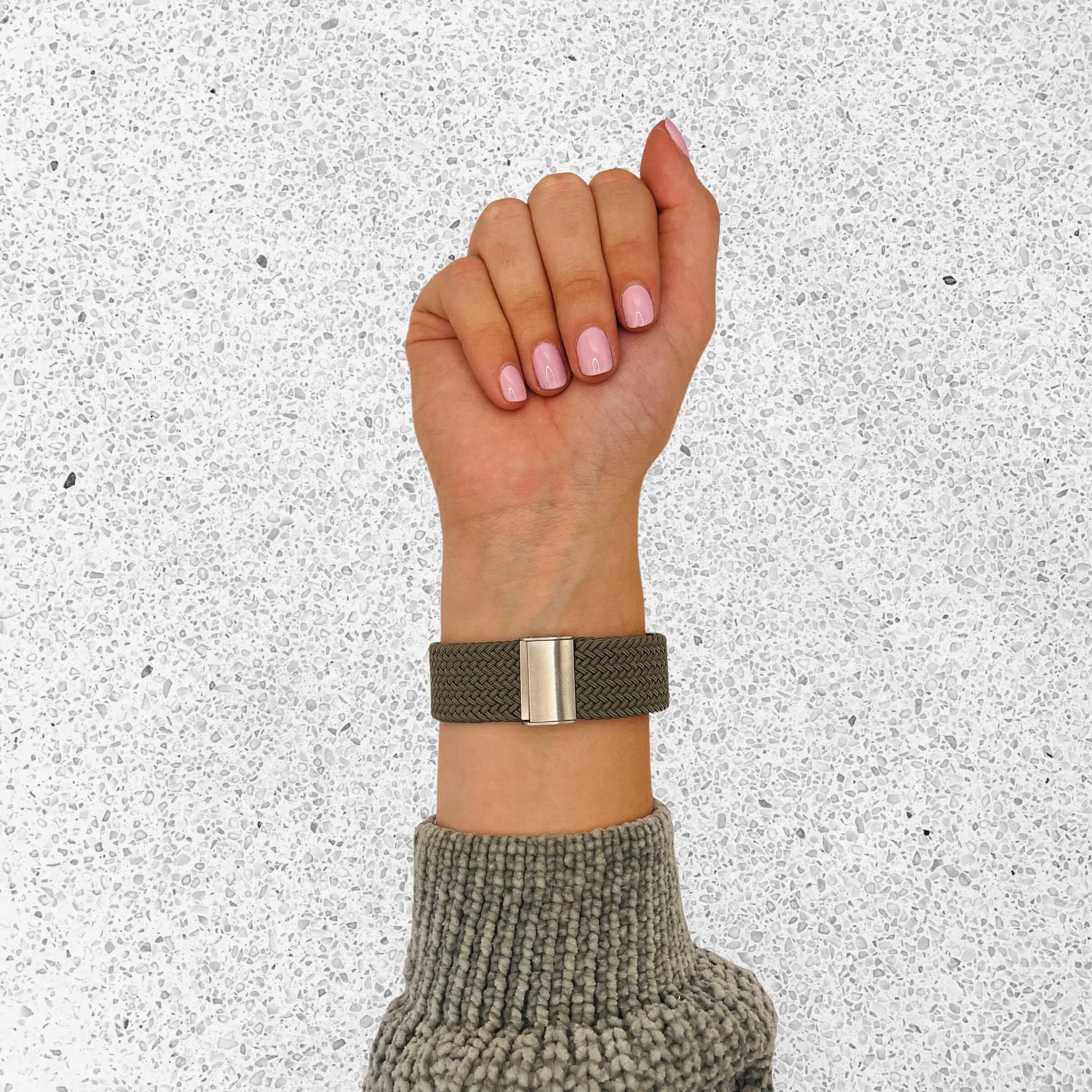 Nylon Braided Loop Watch Straps Compatible with the Most Watches